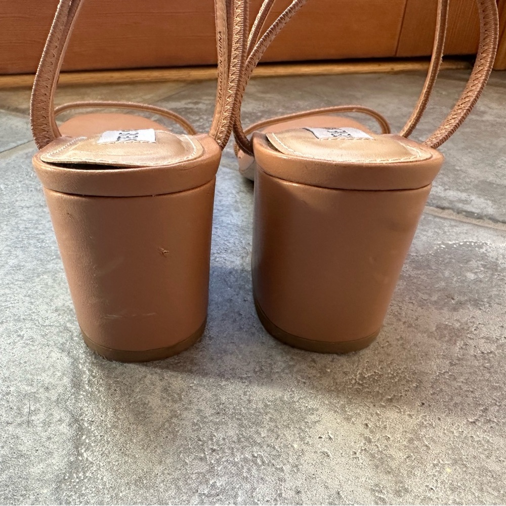 Steve Madden Nude Sandals - Picture 3 of 5